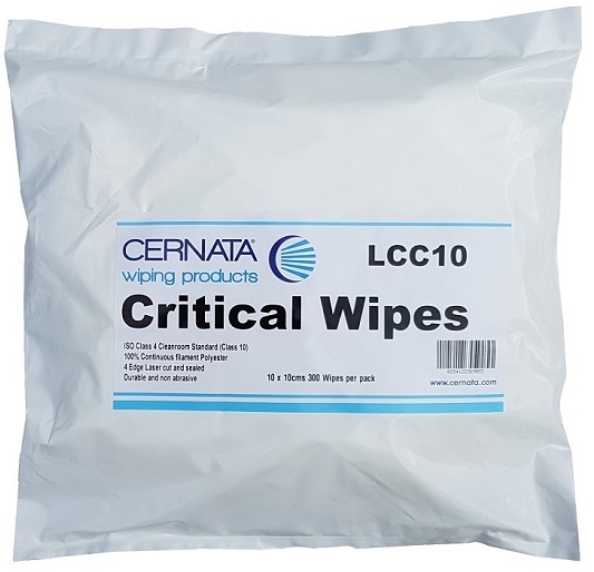CERNATA� Critical Wipes ISO 4 (Class 10) Cleanroom 10x10cm